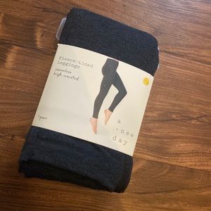 BRAND NEW A New Day Fleece Lined Leggings